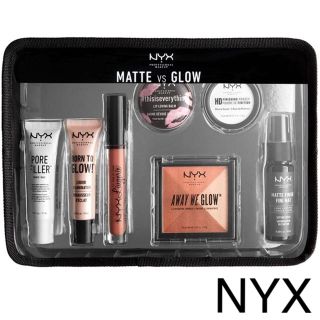 エヌワイエックス(NYX)の★NYX★7点 トラベルキット★ミニサイズ★リキッドリップフルサイズ(口紅)