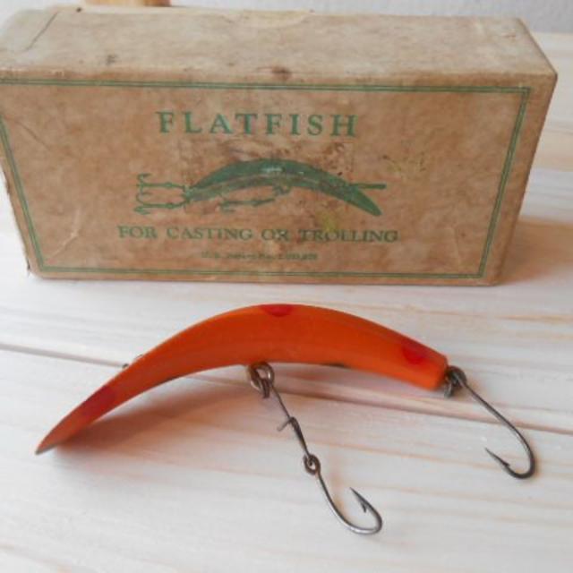 希少、美品!オールド ルアー HELIN TACKLE フラットフィッシュ 希少、美品!オールド ルアー HELIN TACKLE フラットフィッシュ