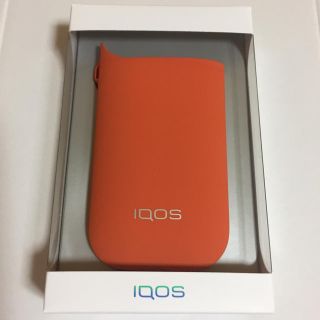 アイコス(IQOS)のIQOS アイコス ケース 純正 ／ サンセットオレンジ (タバコグッズ)