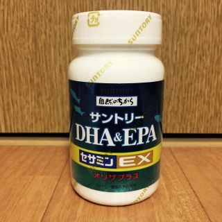 サントリー(サントリー)の♫新品未開封♫ サントリー DHA & EPA セサミンEX 120粒(その他)