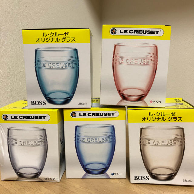 LE CREUSET(ルクルーゼ)のル・クルーゼ グラス インテリア/住まい/日用品のキッチン/食器(グラス/カップ)の商品写真