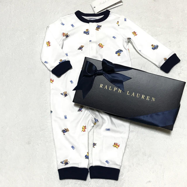 Ralph Lauren - 大人気ベアー柄☆新品✨BABY BOY カバーオール 6M/70の ...