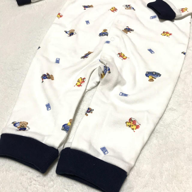 Ralph Lauren(ラルフローレン)の大人気ベアー柄☆新品✨BABY BOY カバーオール 6M/70 キッズ/ベビー/マタニティのベビー服(~85cm)(カバーオール)の商品写真