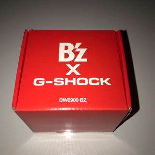 ジーショック(G-SHOCK)のB'z G-SHOCK DW-6900 LIMITED MODEL RED(腕時計(デジタル))