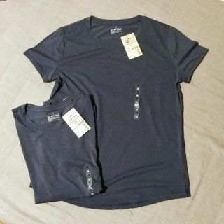 ムジルシリョウヒン(MUJI (無印良品))の【hijuさま】無印良品 吸汗速乾UVカット 半袖Tシャツ1枚(ウェア)