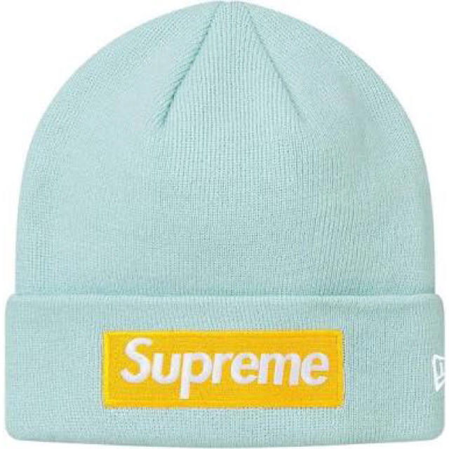 supreme box logo beanie ニットメンズ