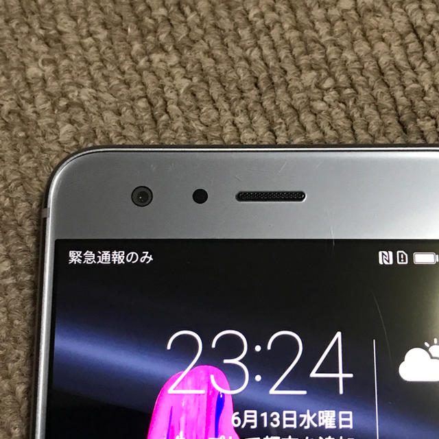 SIMフリー HUAWAI honor9 グレイシアグレー