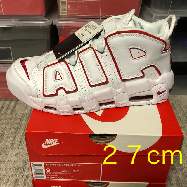 NIKE(ナイキ)のNIKE AIR MORE UPTEMPO '96 モアテン  ナイキ ２７cm メンズの靴/シューズ(スニーカー)の商品写真