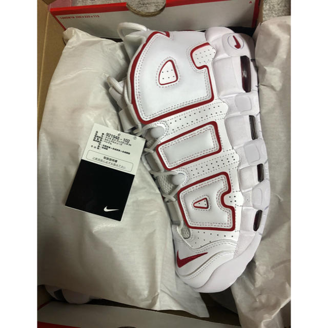 NIKE(ナイキ)のNIKE AIR MORE UPTEMPO '96 モアテン  ナイキ ２７cm メンズの靴/シューズ(スニーカー)の商品写真