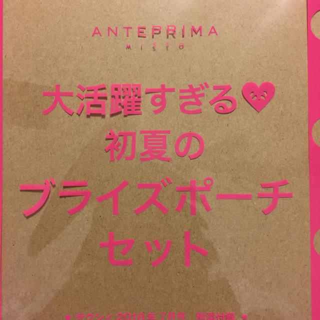 ANTEPRIMA(アンテプリマ)のゼクシィ 付録 レディースのファッション小物(ポーチ)の商品写真