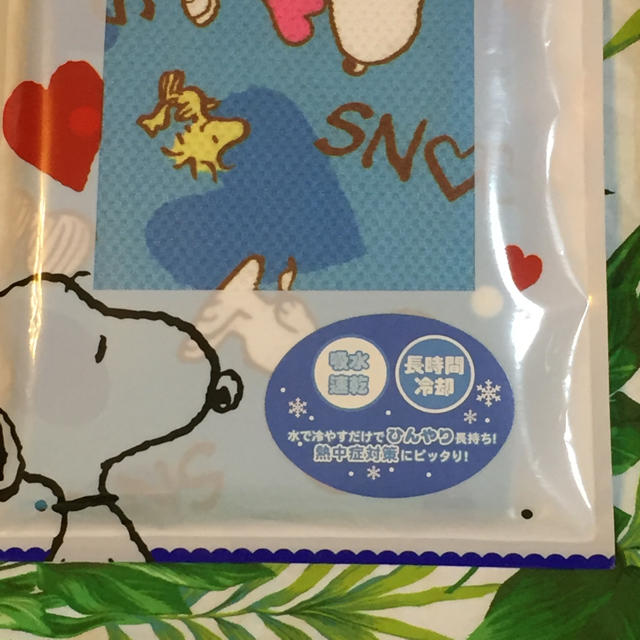 SNOOPY(スヌーピー)の未開封＊スヌーピ   クールタオル １枚 キッズ/ベビー/マタニティのこども用ファッション小物(その他)の商品写真