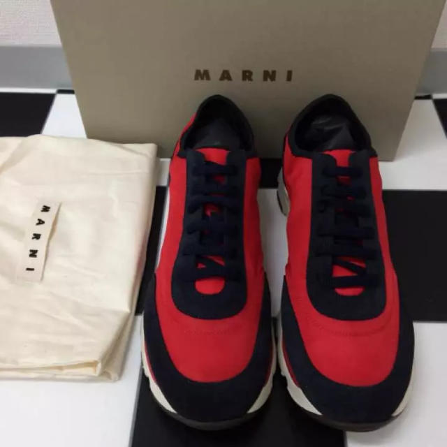 Marni(マルニ)の新品正規品 41サイズ Marni マルニ スニーカー メゾンマルジェラ 好きに メンズの靴/シューズ(スニーカー)の商品写真