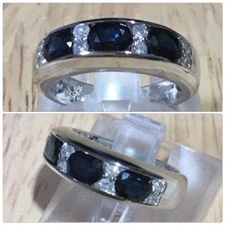 かりん様 専用 サファイアリング S:1.5ct 指輪11.5号 Pt900(リング(指輪))