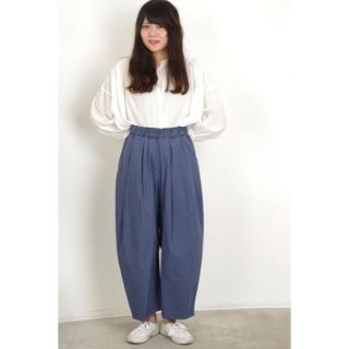 ビュルデサボン(bulle de savon)の2017SS  ダンプ硫化染めぼんたんパンツ(カジュアルパンツ)