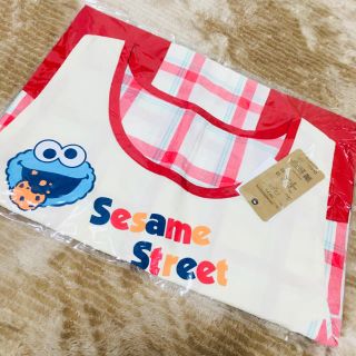 セサミストリート(SESAME STREET)のエルモ エプロン 新品(その他)