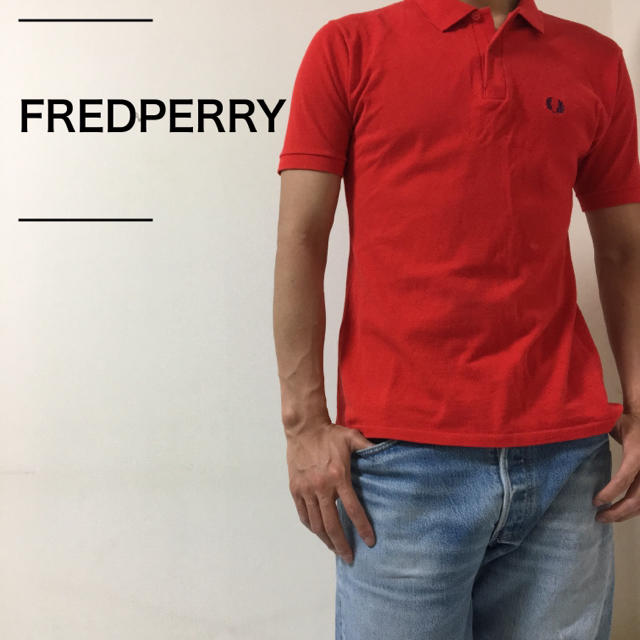 FRED PERRY(フレッドペリー)のFREDPERRY フレッドペリー 80' 80年代 イングランド製 ポロ メンズのトップス(ポロシャツ)の商品写真