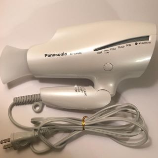 パナソニック(Panasonic)の【ほぼ未使用】パナソニック ナノケア ドライヤー EH-NA98 ホワイト(ドライヤー)