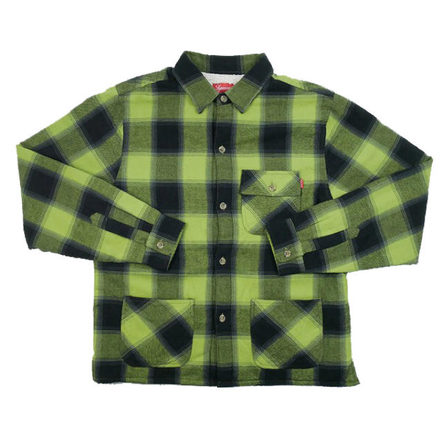 キムタク着Buffalo Plaid Sherpa Shirt - ブルゾン