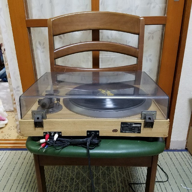 音出し確認！完動品！DENONターンテーブル DP-1200W