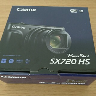 キヤノン(Canon)のCanon PowerShot SX720HS ブラック 新品未開封 送料無料(コンパクトデジタルカメラ)