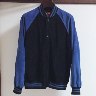 Supreme 17SS Suede Varsity Jacket シュプリーム