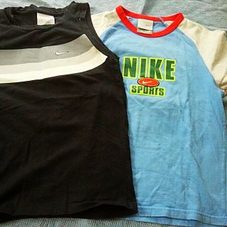 ナイキ(NIKE)の【クレマチス様専用】【ナイキ3点セット】ナイキ★トップス2点＆パンツ★130(その他)