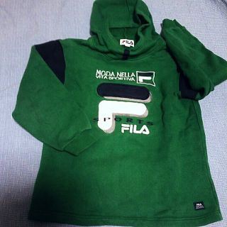 フィラ(FILA)の【最終！】「FILA」裏起毛パーカー★130(その他)