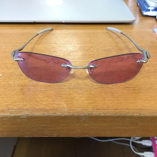 Oakley WHY3 オークリー  チタン サングラス メガネ 度付き対応(サングラス/メガネ)