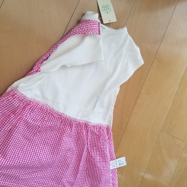 3can4on(サンカンシオン)の3can4on サイズ95ワンピース新品 キッズ/ベビー/マタニティのキッズ服女の子用(90cm~)(ワンピース)の商品写真