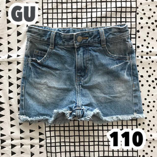 ジーユー(GU)の【GU】110・デニムショートパンツ(パンツ/スパッツ)