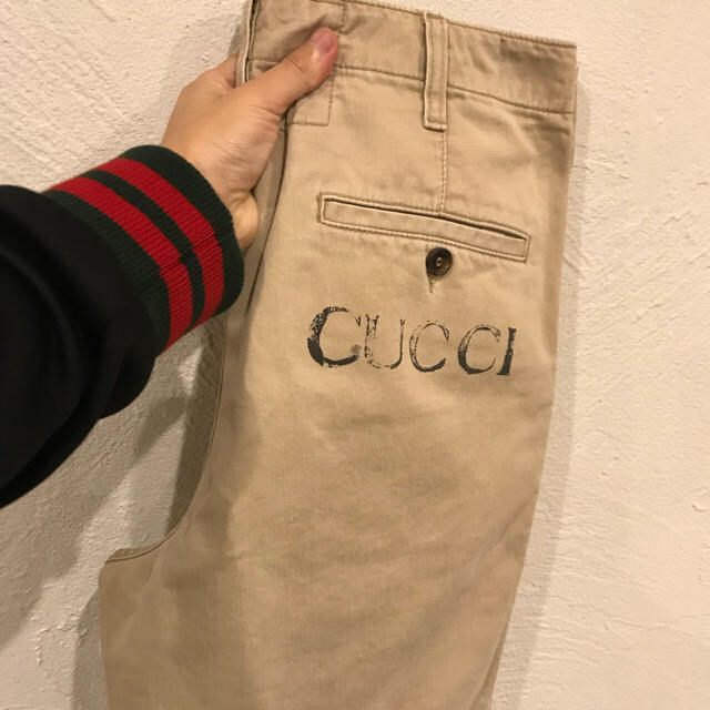 Gucci - GUCCI チノパン18ss リュウメイ9825様専用の通販 by 断捨離