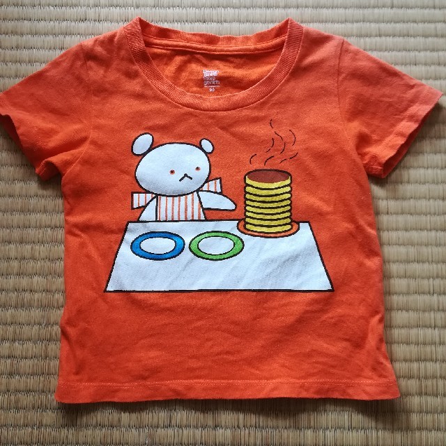 Graniph(グラニフ)のしろくまちゃんTシャツ キッズ/ベビー/マタニティのキッズ服女の子用(90cm~)(Tシャツ/カットソー)の商品写真