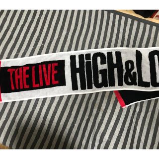 エグザイル トライブ(EXILE TRIBE)の値下げ。HiGH&LOWライブ❤︎マフラータオル(ミュージシャン)