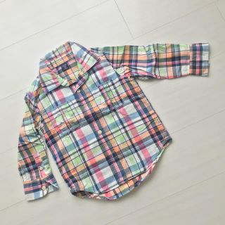 ベビーギャップ(babyGAP)のgap baby kids チェック シャツ 95cm (ブラウス)