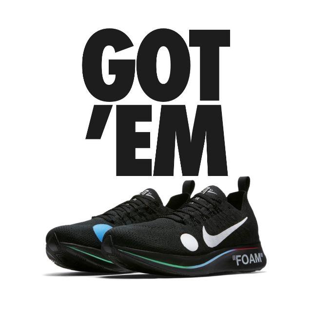 28.0　NIKE OFF-WHITE ZOOM FLY ナイキ オフホワイト