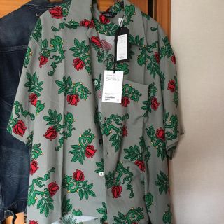 アンユーズド(UNUSED)の18SS UNUSED  ROSE PATTERN  アロハシャ ツ 4(シャツ)