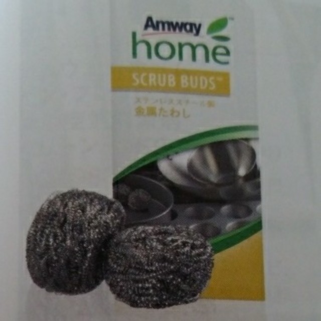 Amway(アムウェイ)のスクラブ・バッズ　1箱4個入 インテリア/住まい/日用品のキッチン/食器(収納/キッチン雑貨)の商品写真