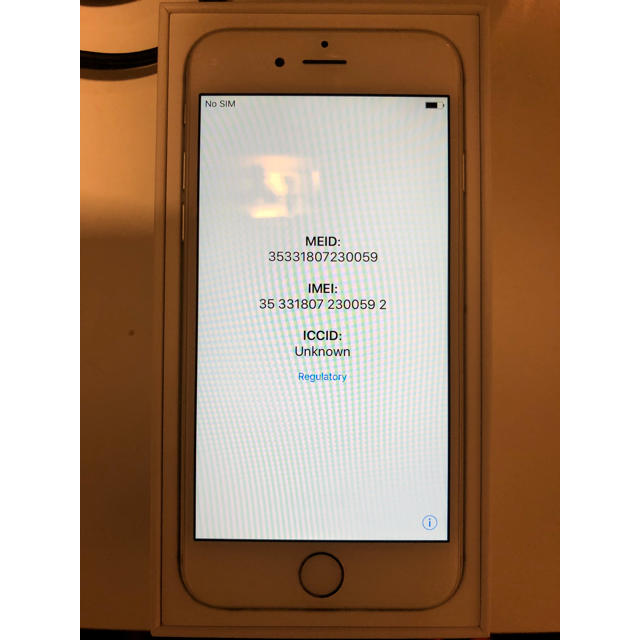 【新品非売品】 【即購入OK】iPhone 6 16GB au 品 592