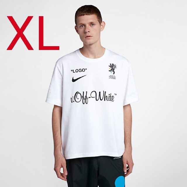 メンズNIKE x OFF WHITE  Tシャツ　XL