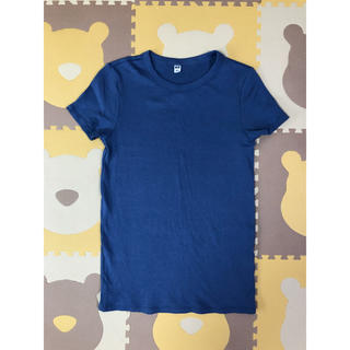 ユニクロ(UNIQLO)の細見えTシャツ レディース(Tシャツ(半袖/袖なし))