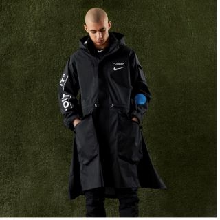 Off-White ナイロンロングジャケット | kingsvillelawyer.com