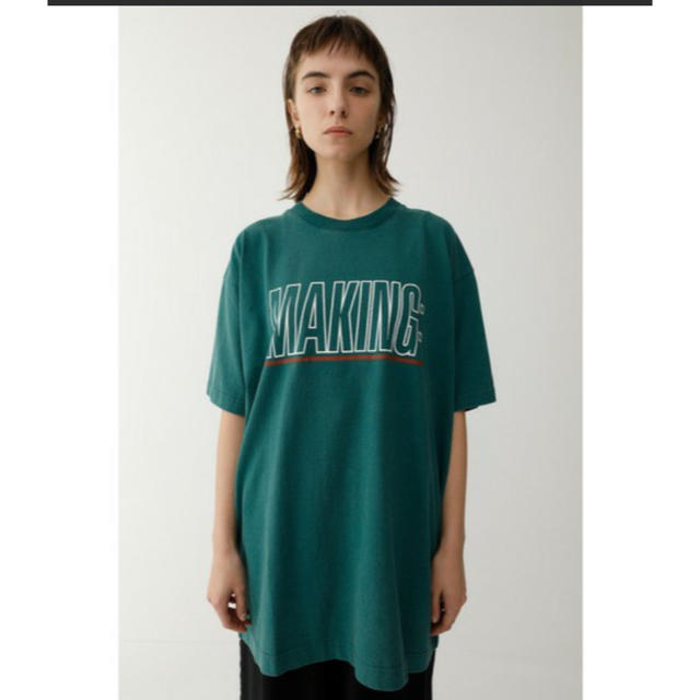 moussy(マウジー)のmoussy  MAKING TSJ レディースのトップス(Tシャツ(半袖/袖なし))の商品写真