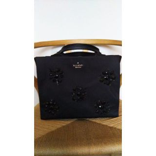 ケイトスペードニューヨーク(kate spade new york)のお値下げ🌟￥16800→￥6500美品！ケイトスペードビジューバック(ハンドバッグ)