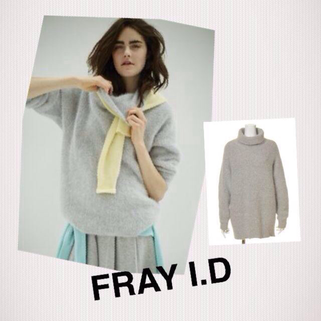 FRAY I.D(フレイアイディー)のFRAY I.Dタートルネックニット♡ レディースのトップス(ニット/セーター)の商品写真