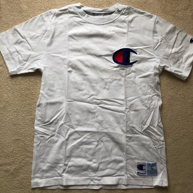 Champion(チャンピオン)のChampion ビッグ刺繍ロゴT Lサイズ メンズのトップス(Tシャツ/カットソー(半袖/袖なし))の商品写真