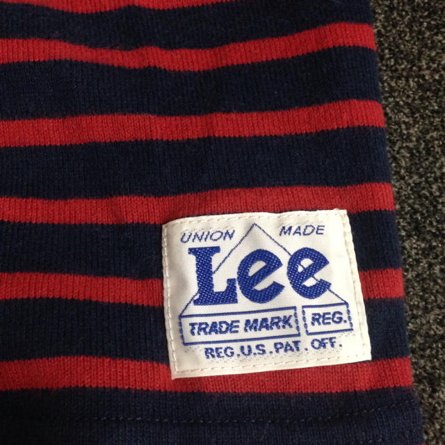 Lee(リー)のlee ボーダーロンT 80サイズ キッズ/ベビー/マタニティのキッズ服男の子用(90cm~)(その他)の商品写真