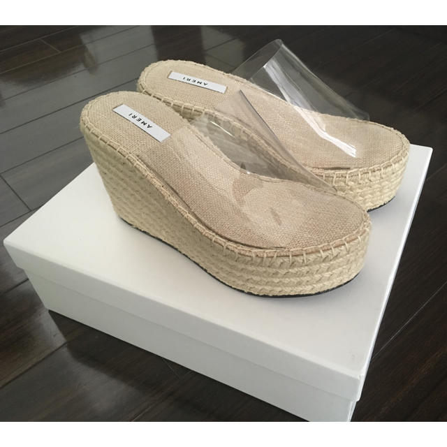 Ameri VINTAGE(アメリヴィンテージ)のAMERI MEDI DISTORT PLATFORM SANDAL レディースの靴/シューズ(サンダル)の商品写真