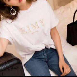 エイミーイストワール(eimy istoire)のeimy  ロゴtシャツ(Tシャツ(半袖/袖なし))