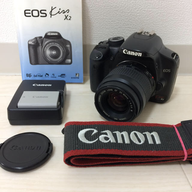 美品お買い得 初心者おススメ！Canon EOS kiss digital X2カメラ