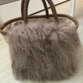 Ungrid(アングリッド) / ファーコンビカゴBAG/--/BEG | 中古品の